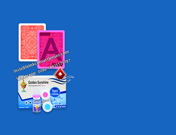 Invisible Ink Contact Lenses to See Through Marked Cards invisible ink contact lenses for marked cards