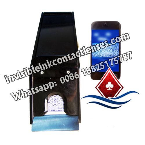 Black Dealing Shoe with Camera