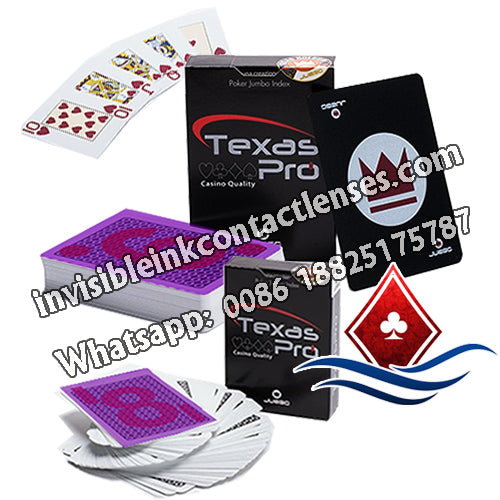 Juego Texas Pro Playing Cards in Different Color