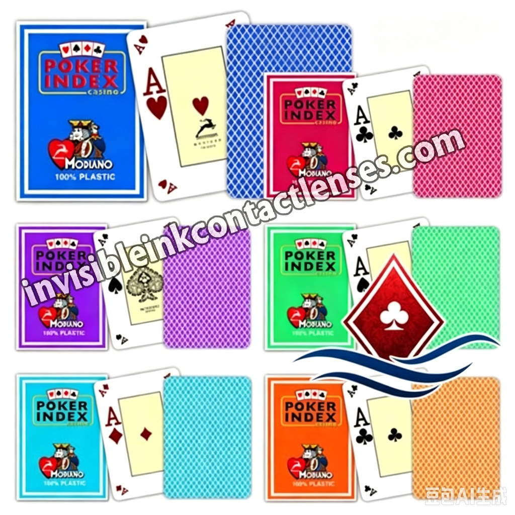Modiano Poker Index Marked Cards For Sale