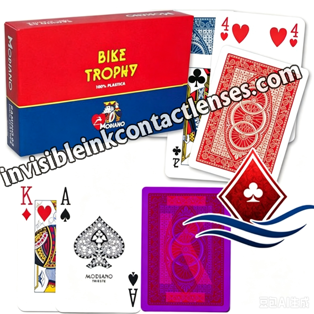 Cartas de póquer marcadas Modiano Bike Trophy 4PIP