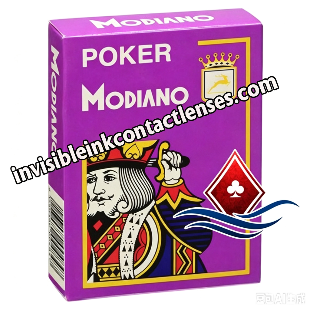 Modiano Cristallo Infrared Contact Lenses Poker Cards