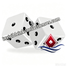 Professional Weighted Dice with Liquid Mercury