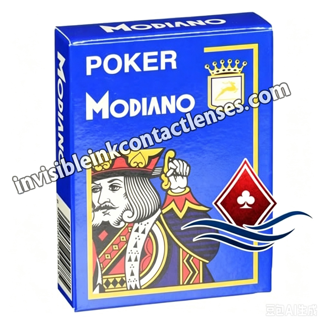 Modiano Cristallo Infrared Contact Lenses Poker Cards
