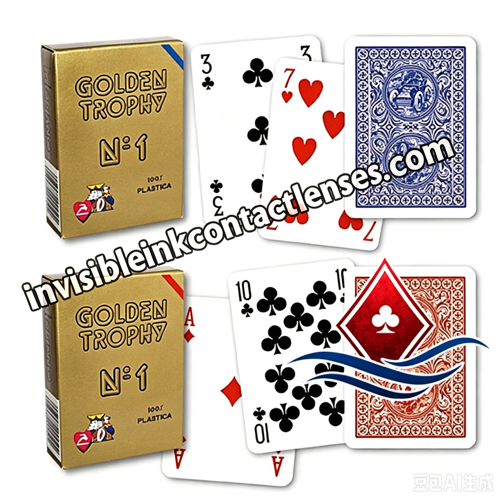 Modiano Golden Trophy Luminous Marked Cards