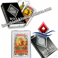 Maverlent Royal Marked Poker Cards en caja de plástico