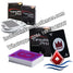100% Plastic Juego Texas Pro Marked Cards