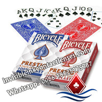 plastic bicycle luminous marked poker cards