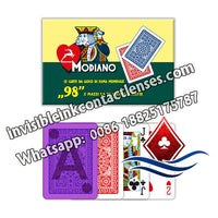 modiano ramino no.98 marked poker cards