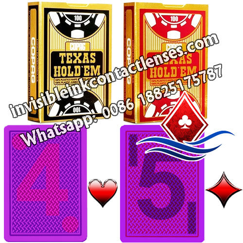 copag texas holdem invisible ink cards