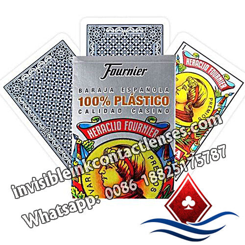 100% plastic fournier caliada casino marked cards