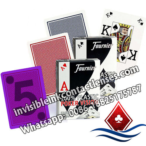 fournier poker version luminous marked cards