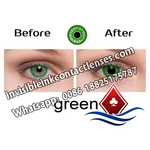 green eyes infrared contact lenses