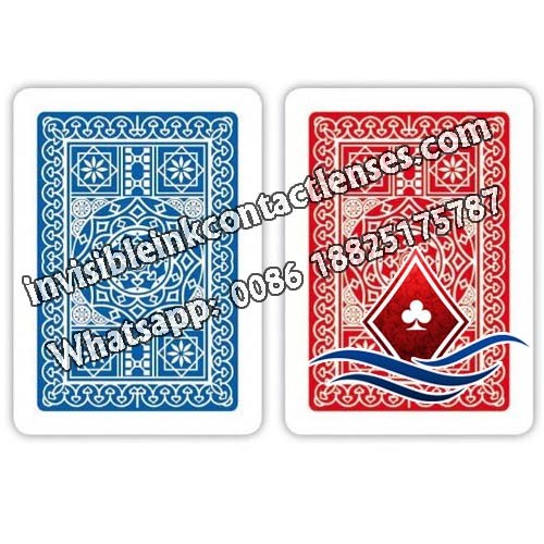 red and blue modiano no98 poker cards