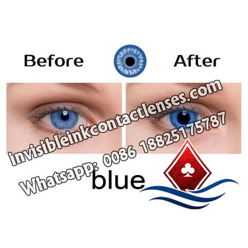 poker cheating contact lenses for blue eyes